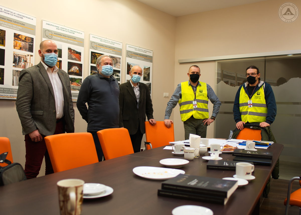 Spotkanie z przedstawicielami Zakładu Robót Górniczych i Wysokościowych AMC